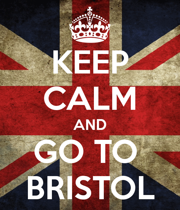 First impressions of the UK - by our intern Camélia Chiguer! 4 keep calm and go to bristol 5