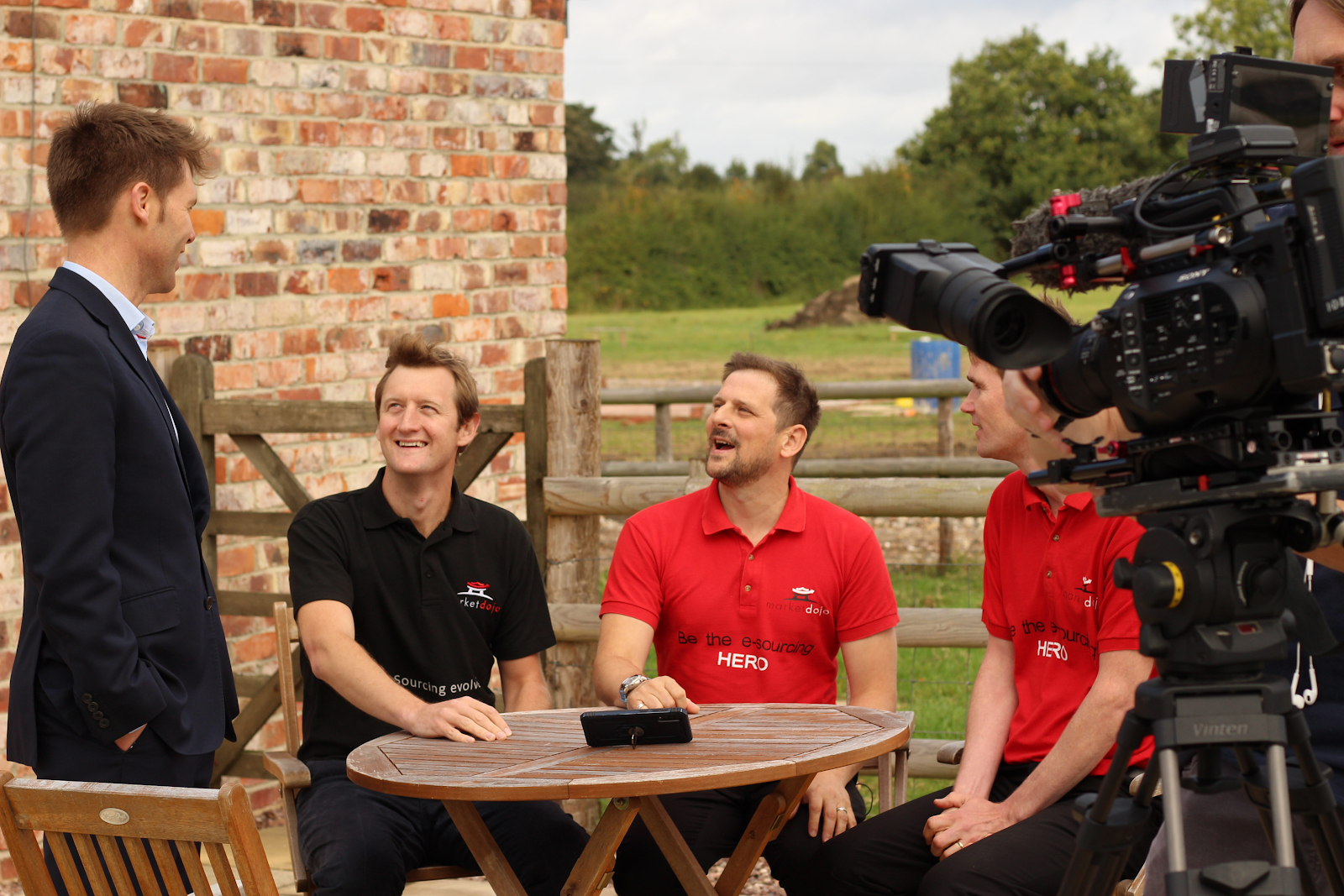 TEAM ITN FILMING